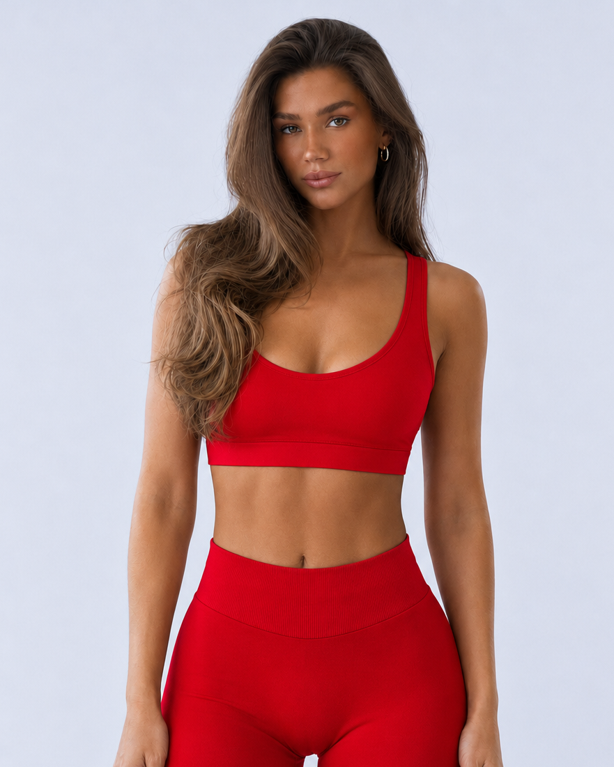 Form bra electric scarlett red